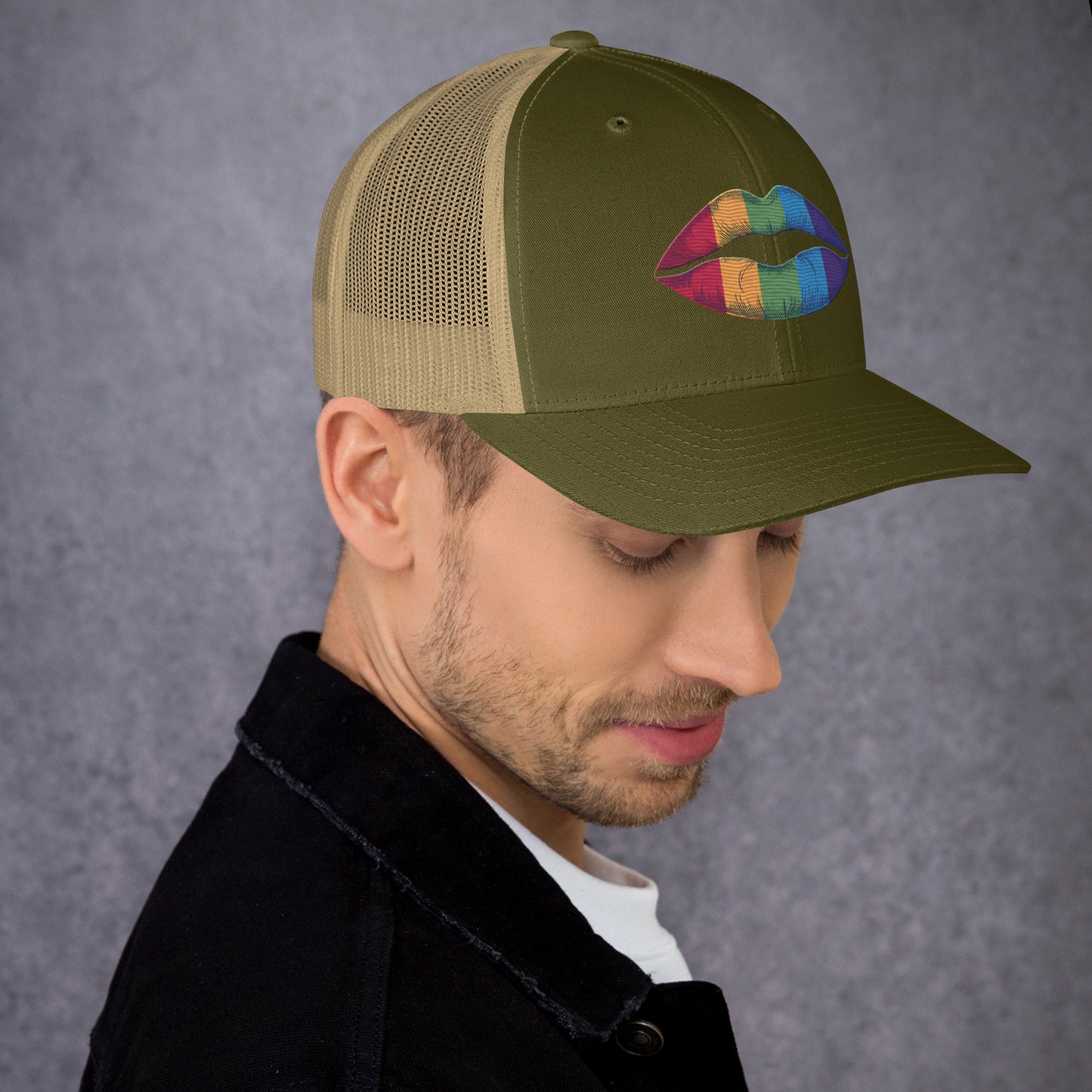 LGBTQIA+ Pride Trucker Hat