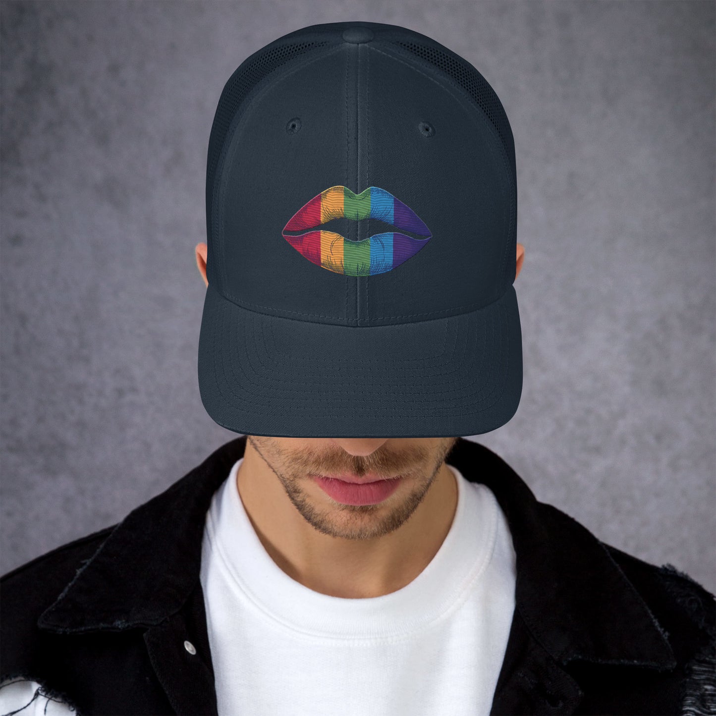 LGBTQIA+ Pride Trucker Hat