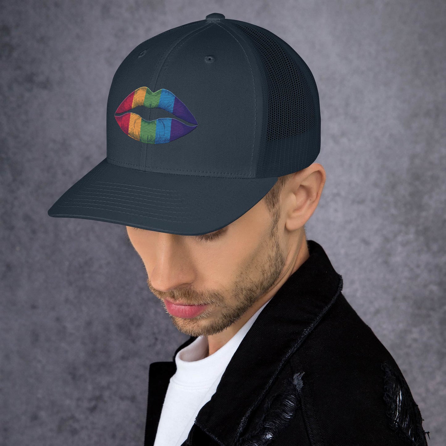 LGBTQIA+ Pride Trucker Hat