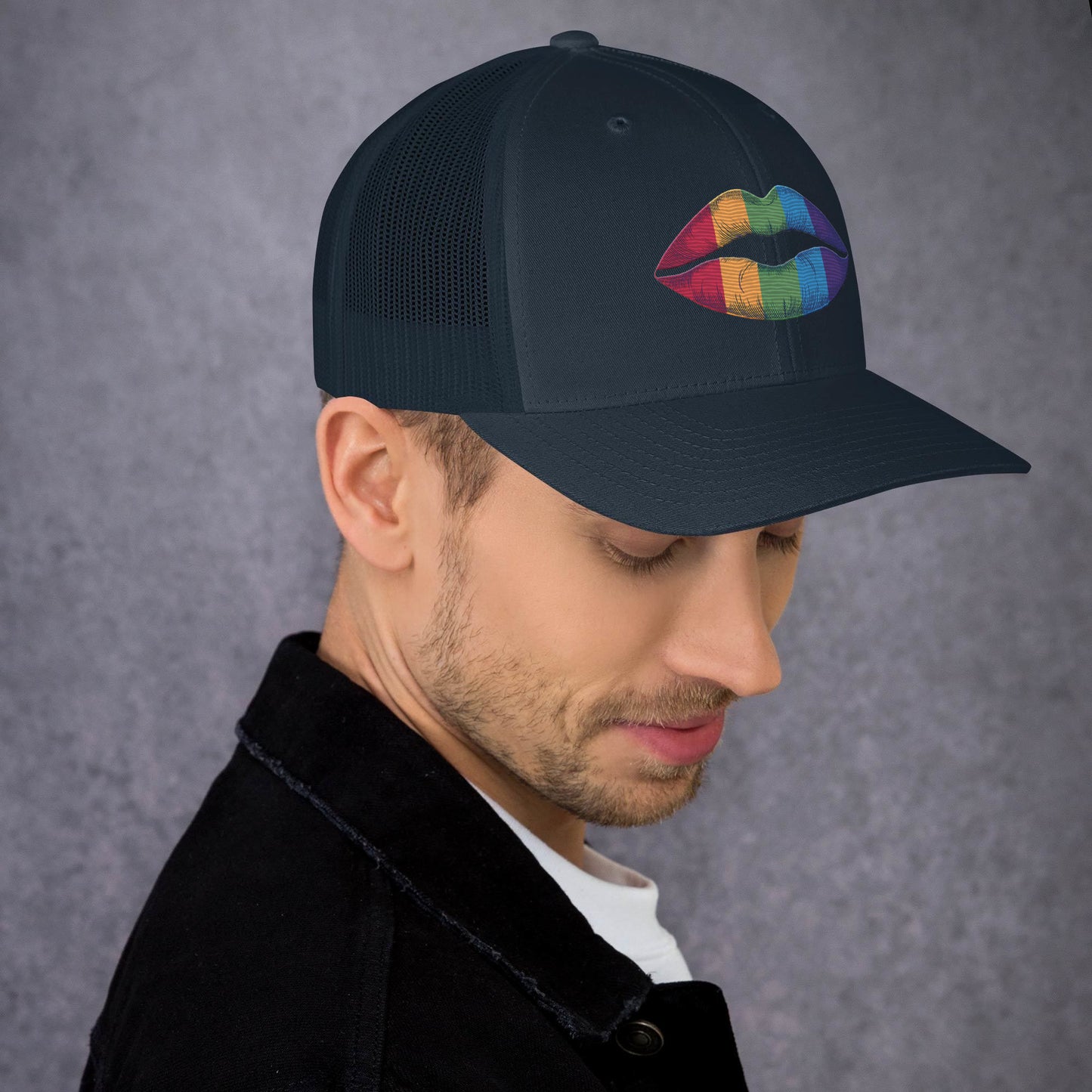 LGBTQIA+ Pride Trucker Hat