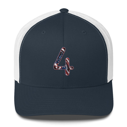 Heartbeat Independence Trucker Cap