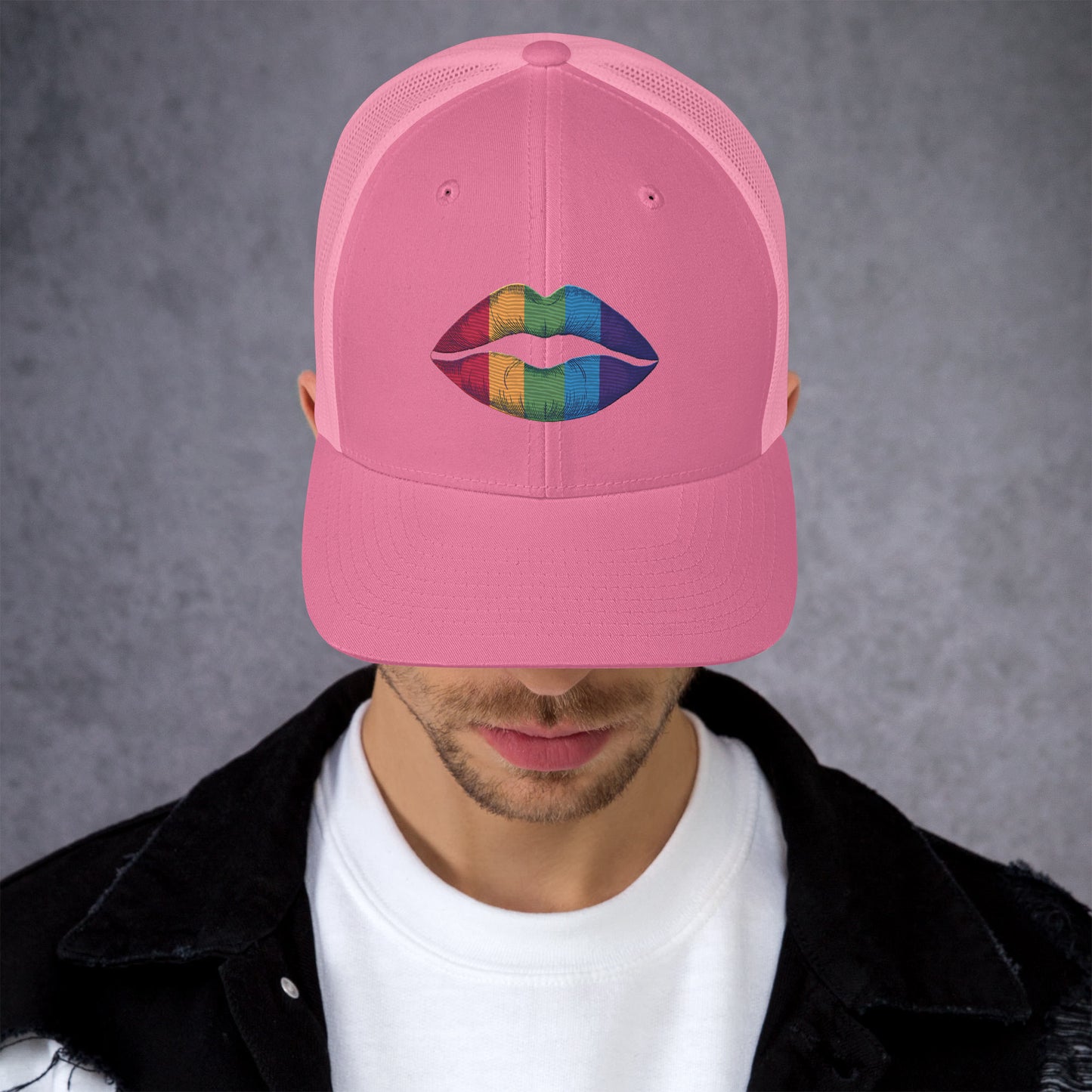 LGBTQIA+ Pride Trucker Hat