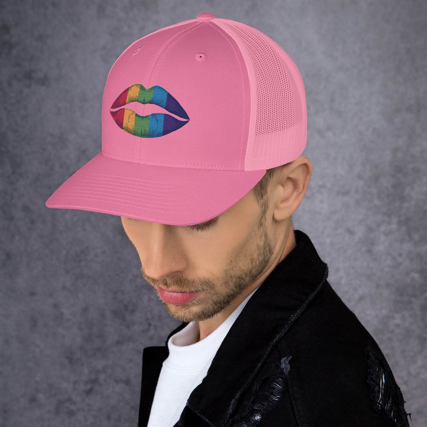 LGBTQIA+ Pride Trucker Hat