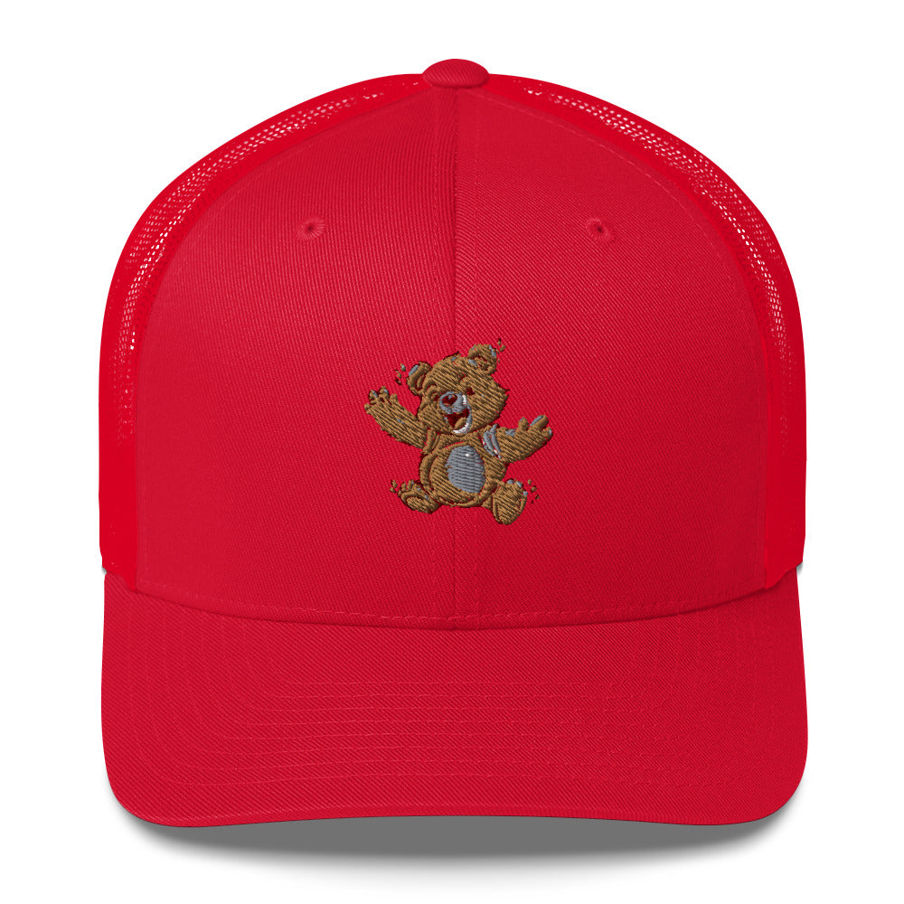 Heartbeat Teddy Bear Trucker Hat