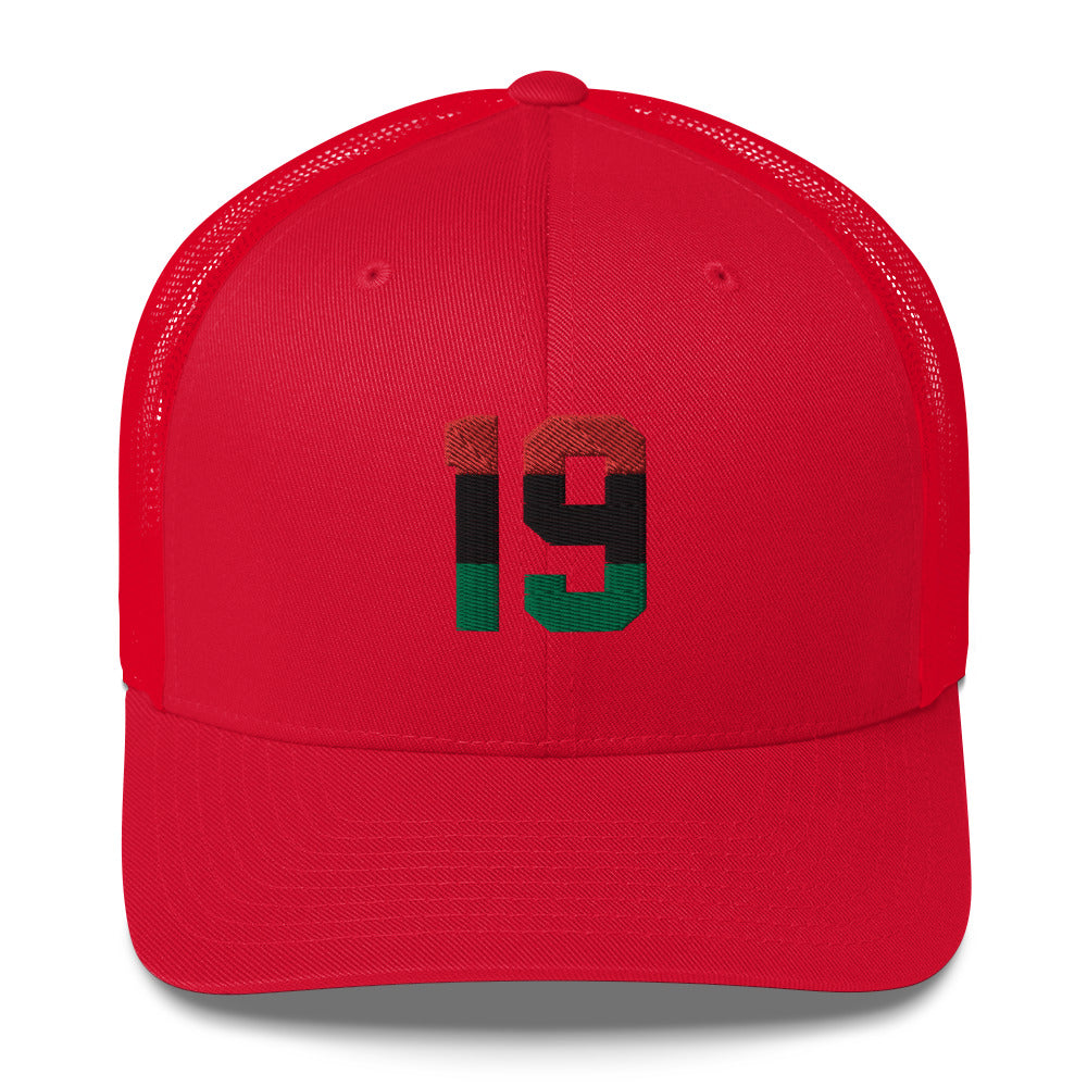 Juneteenth Freedom Trucker Hat