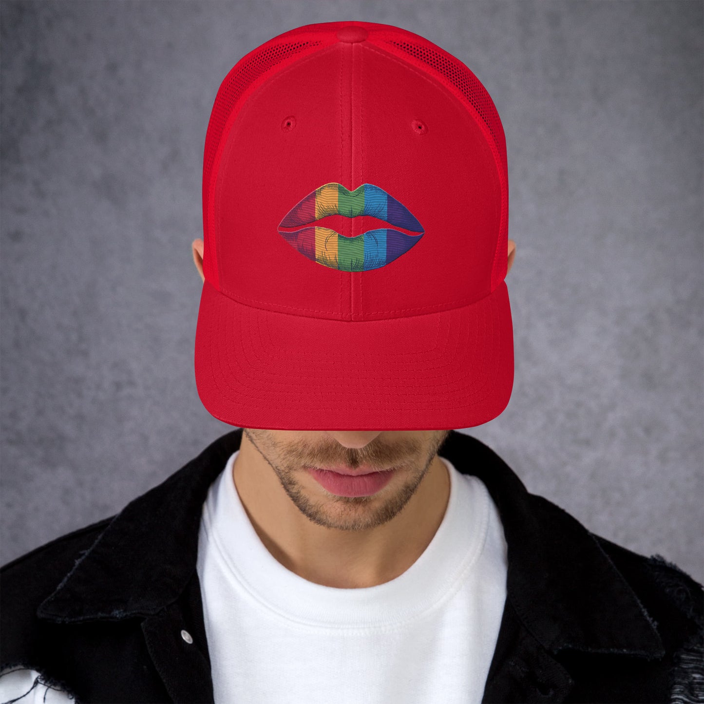 LGBTQIA+ Pride Trucker Hat