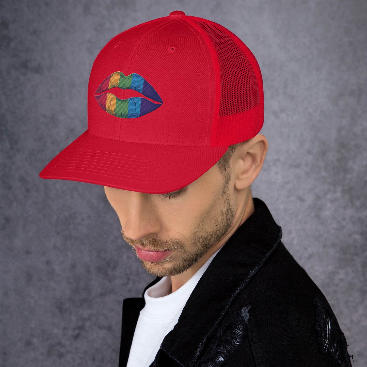 LGBTQIA+ Pride Trucker Hat