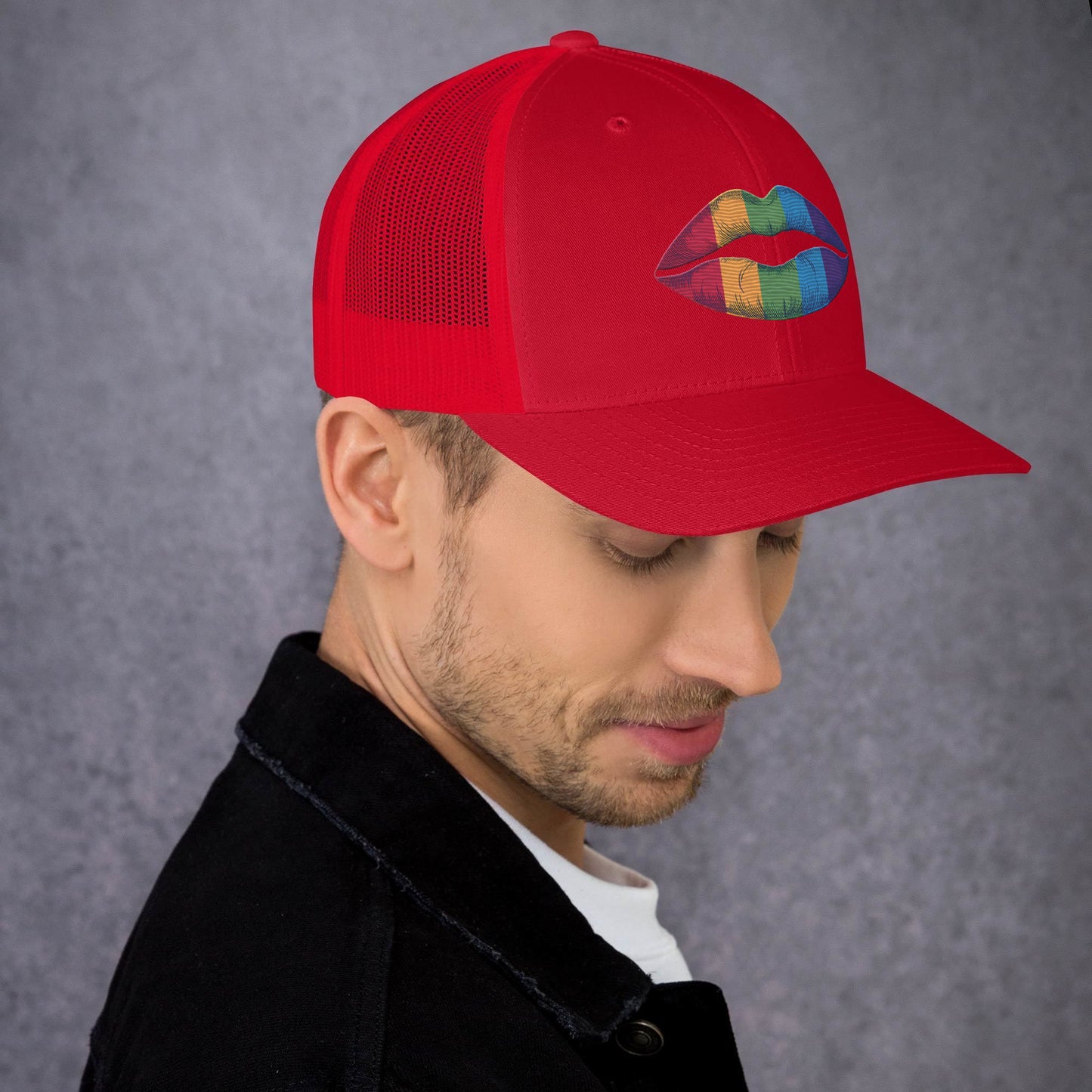 LGBTQIA+ Pride Trucker Hat