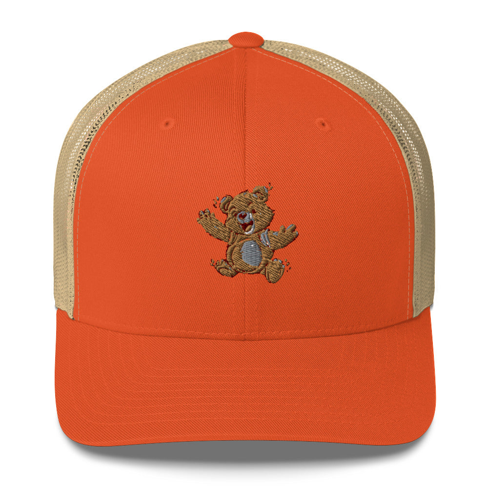 Heartbeat Teddy Bear Trucker Hat