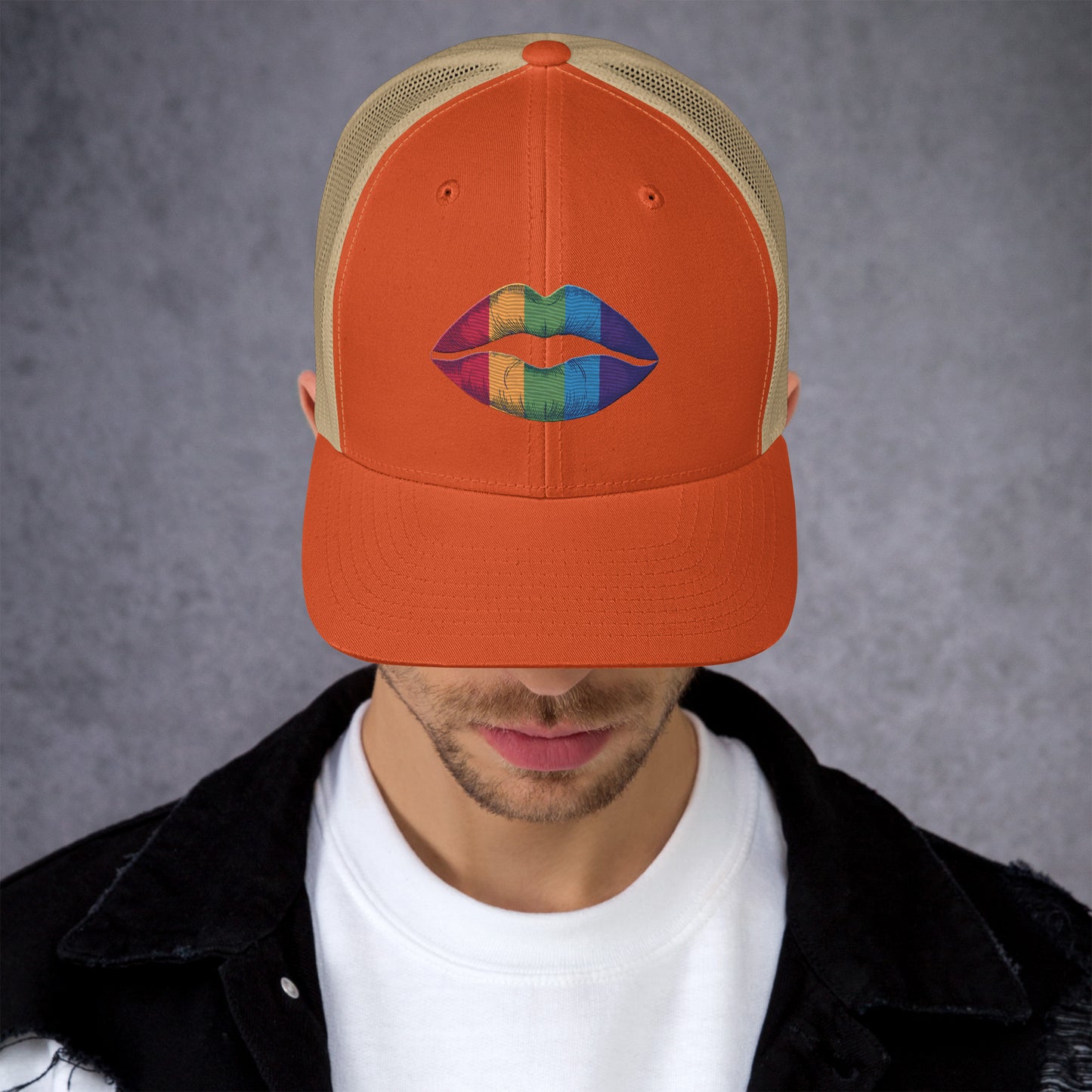 LGBTQIA+ Pride Trucker Hat