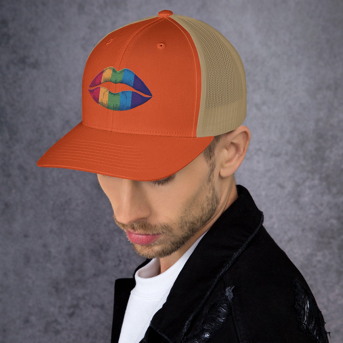 LGBTQIA+ Pride Trucker Hat