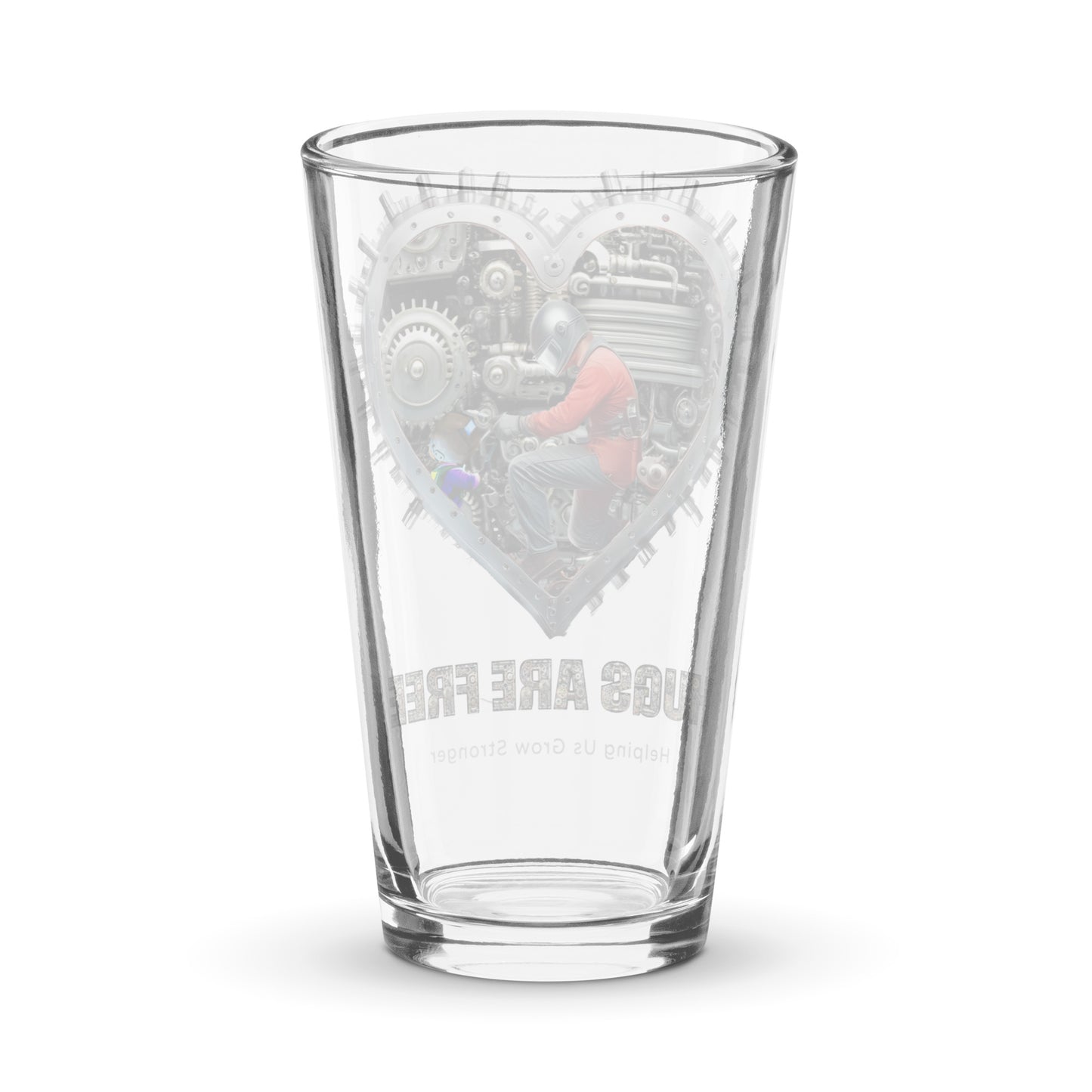 Father's Day Shaker Pint Glass