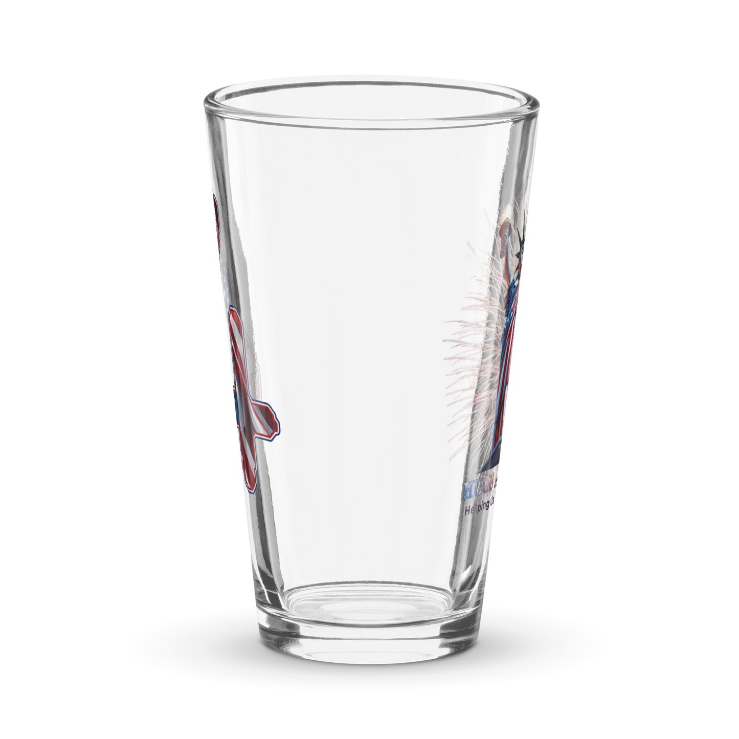 Independence Shaker pint glass