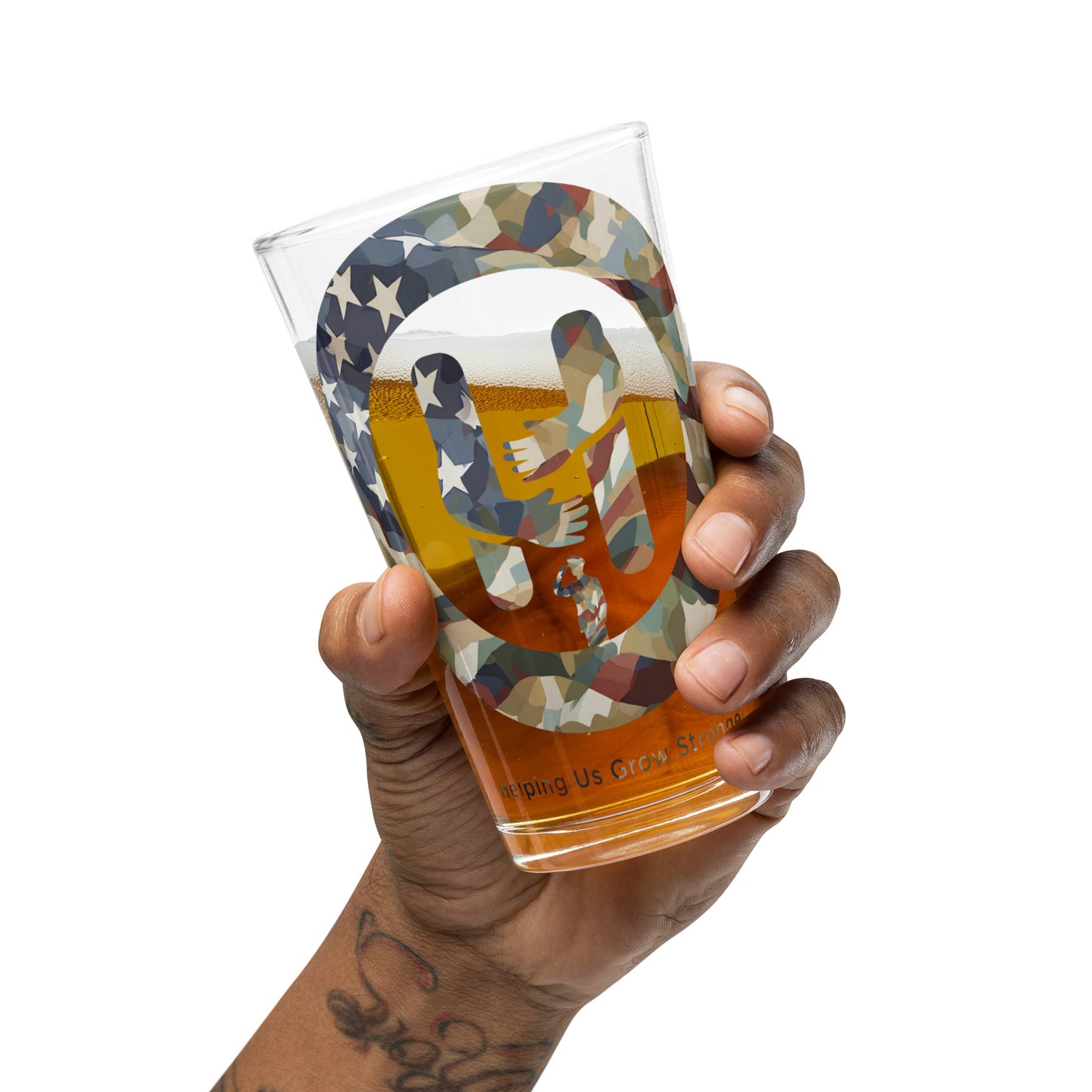 Toast to Tribute: Memorial Day Shaker Pint Glass