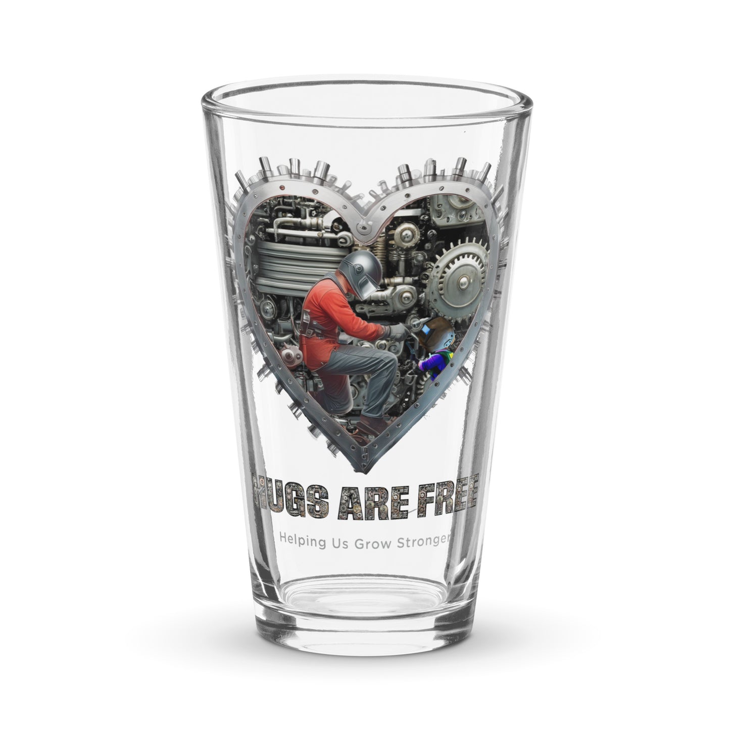 Father's Day Shaker Pint Glass