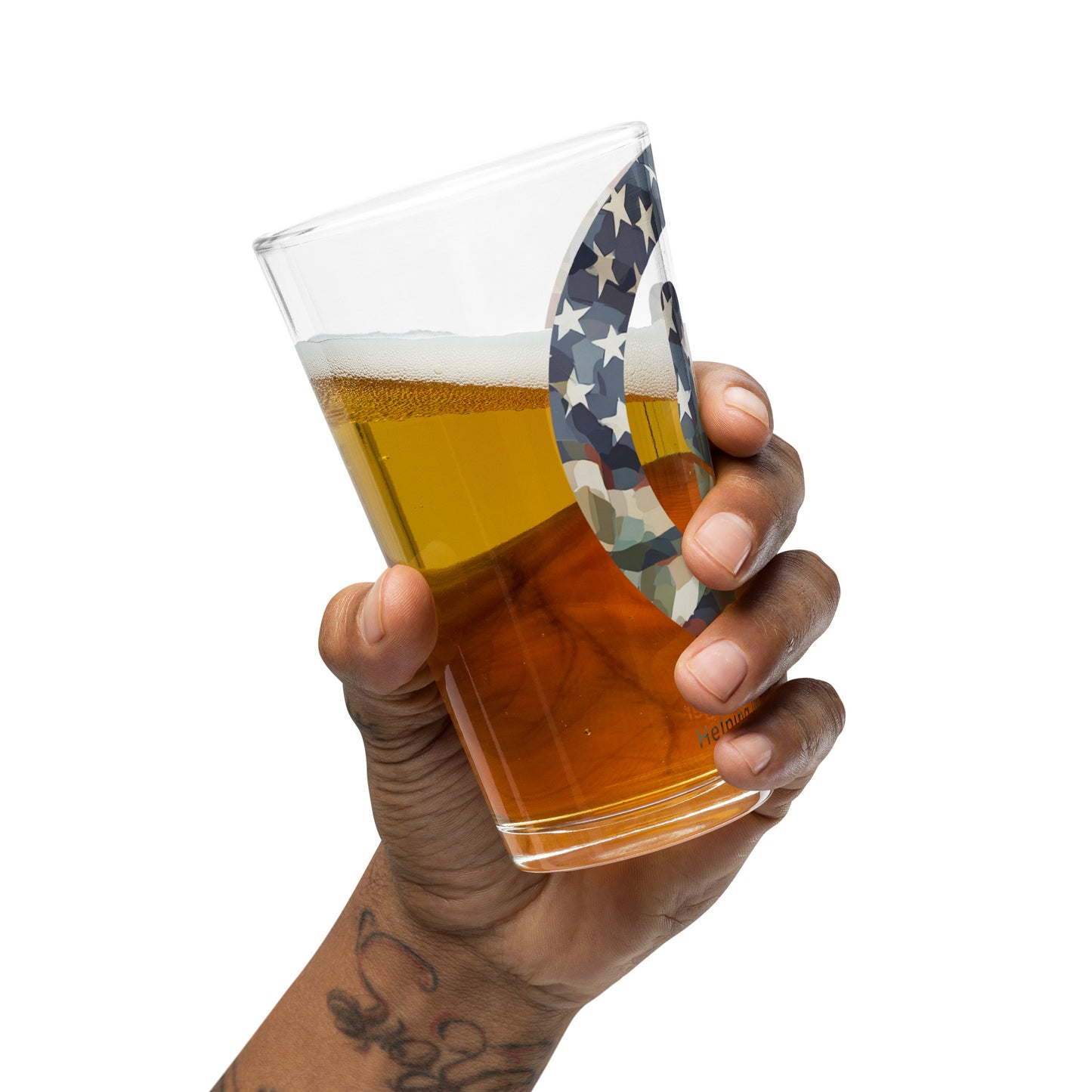 Toast to Tribute: Memorial Day Shaker Pint Glass