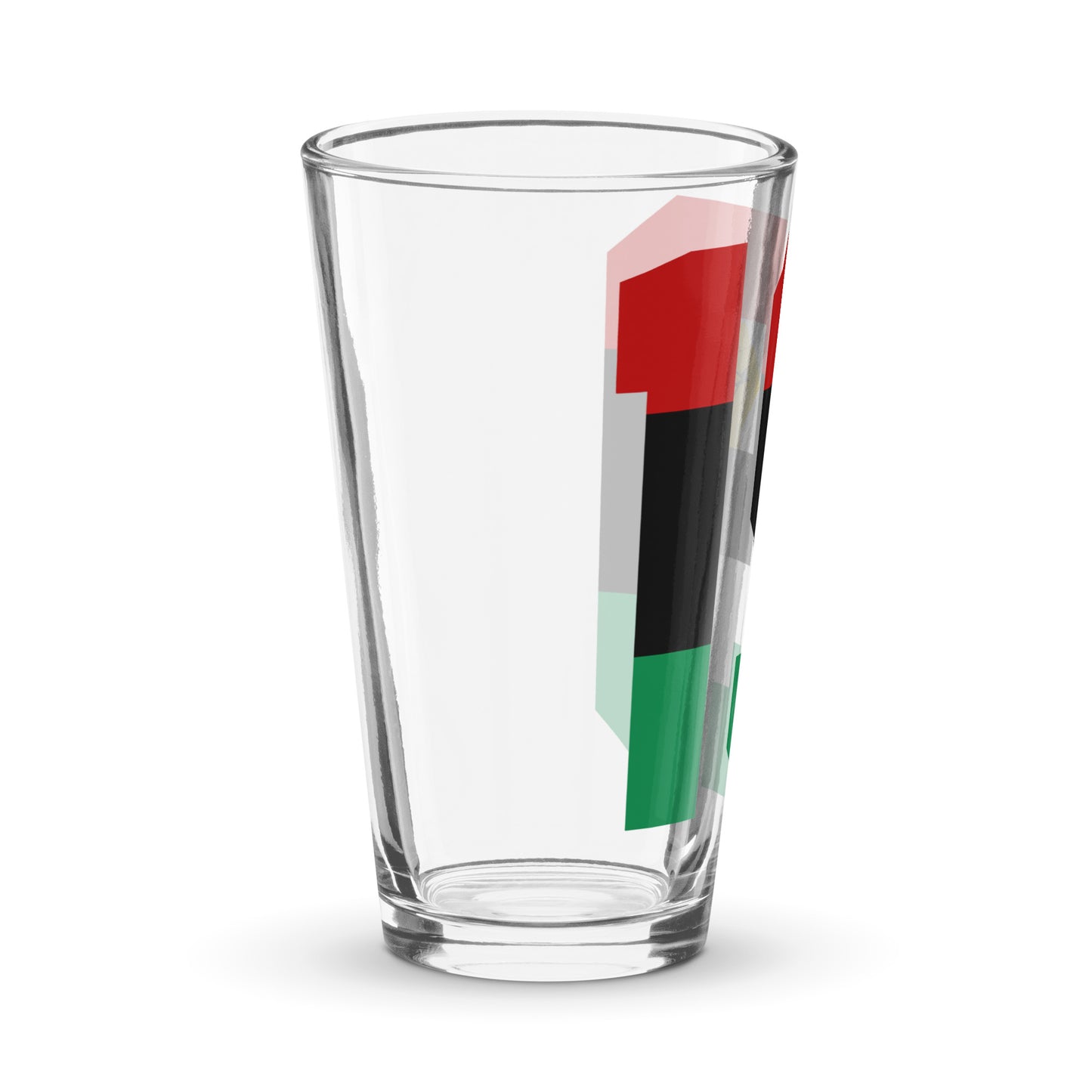 Juneteenth Celebration Shaker Pint Glass