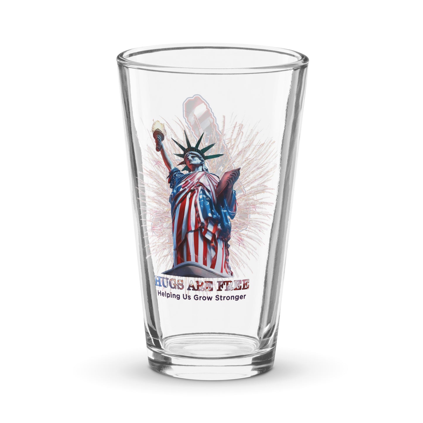 Independence Shaker pint glass