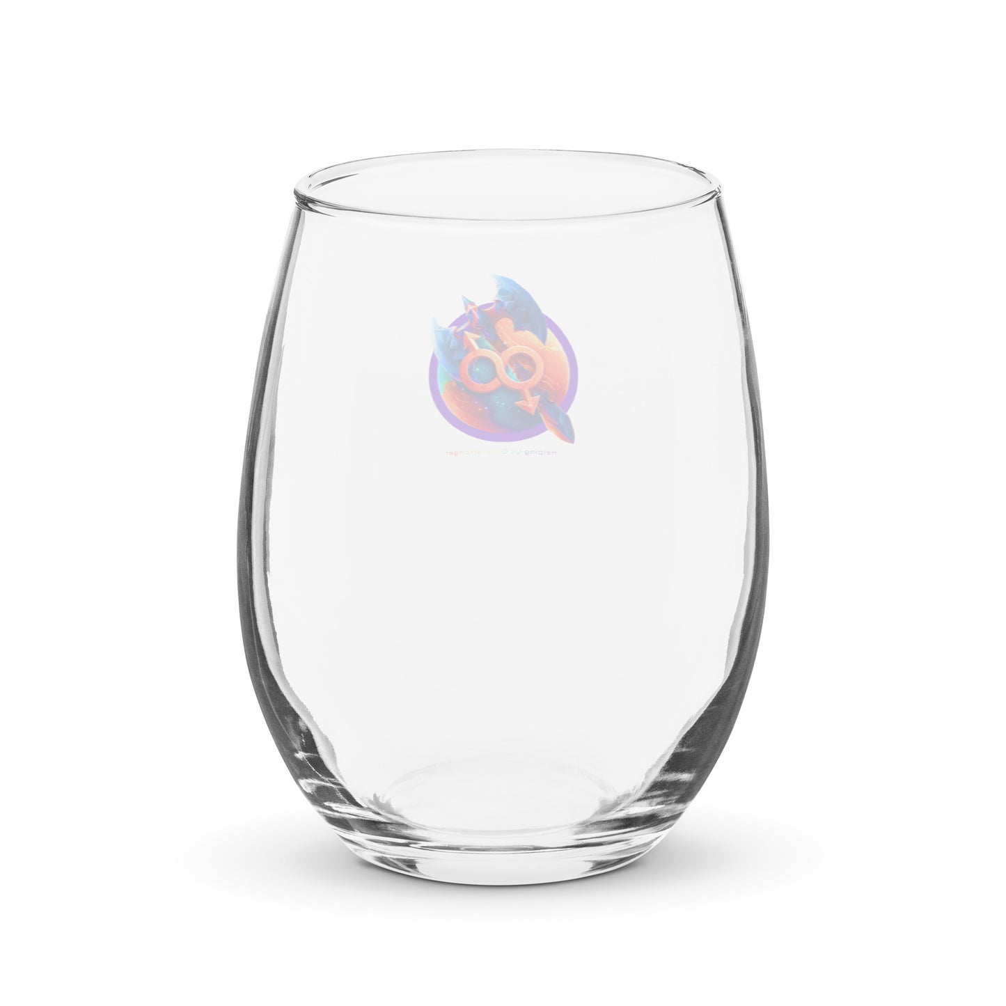 Pride Month Stemless Wine Glass