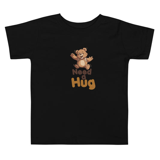 Tiny Teddy: Hugs Are Free Teddy Bear Toddler Tee