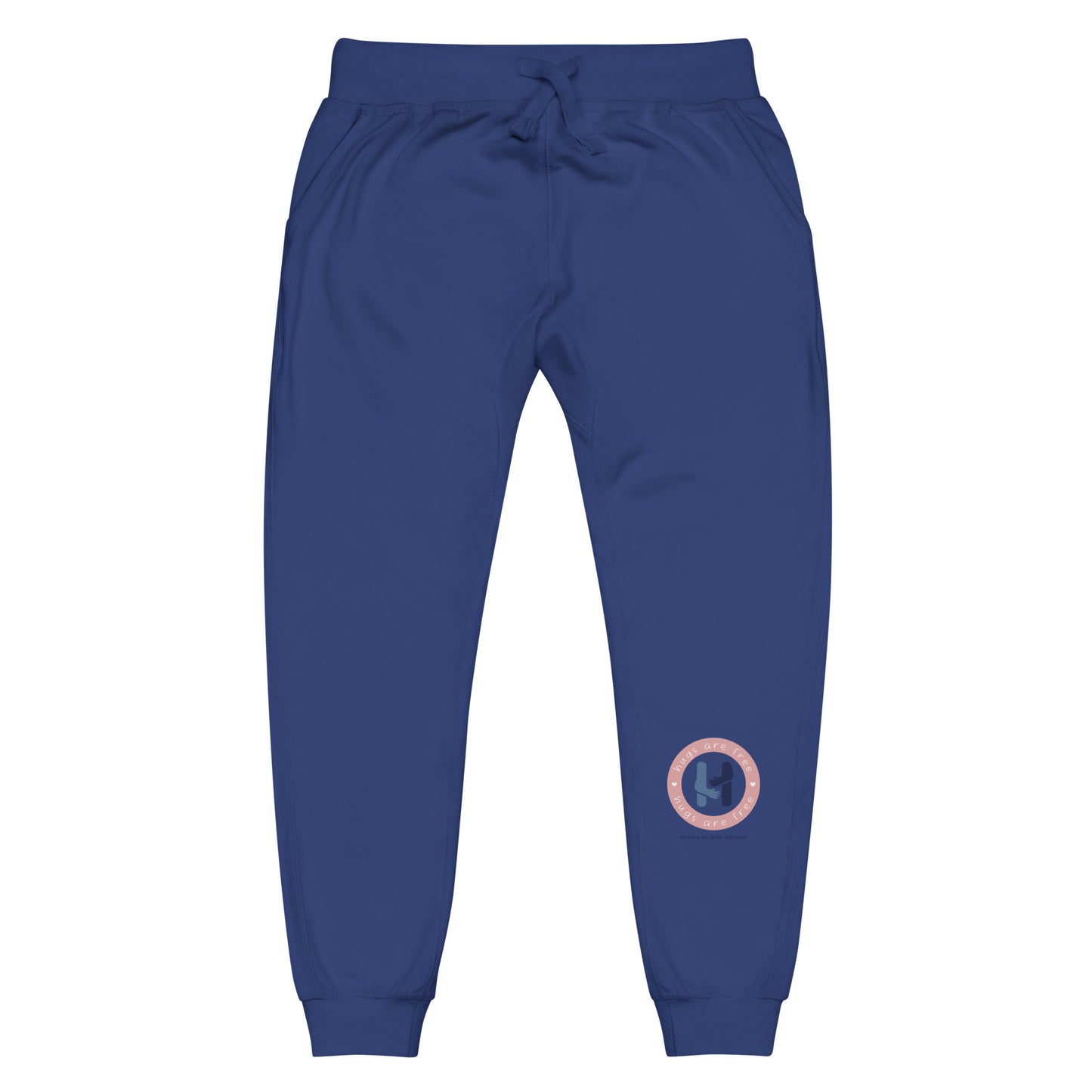 Comfy Hug: Hugs Are Free Unisex Fleece Pants