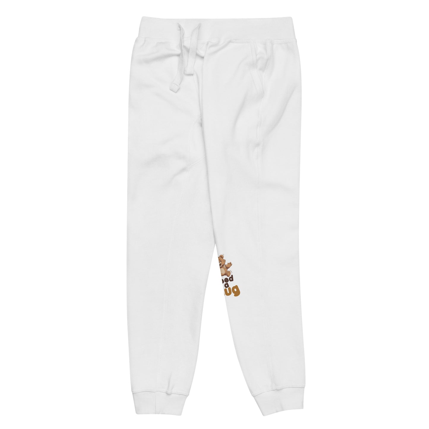 Snuggle Style: Hugs Are Free Teddy Bear Fleece Pants