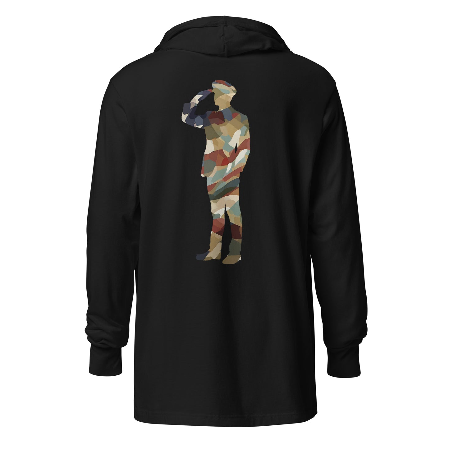 Memorial Day Tribute Hooded Long Sleeve