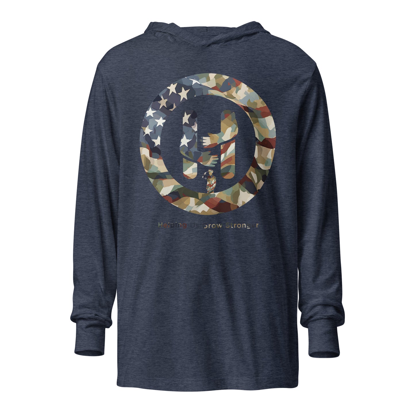 Memorial Day Tribute Hooded Long Sleeve