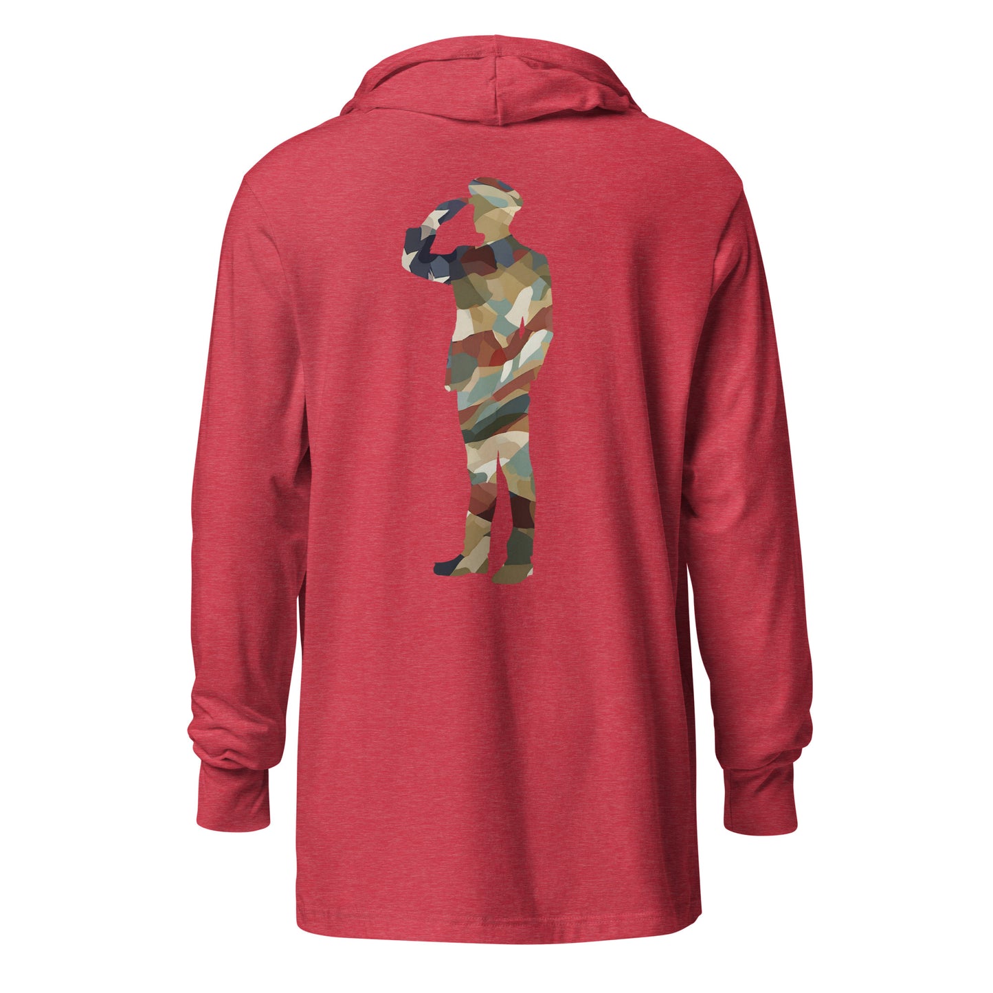 Memorial Day Tribute Hooded Long Sleeve