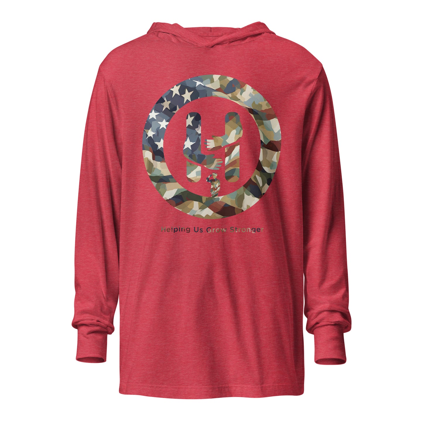 Memorial Day Tribute Hooded Long Sleeve