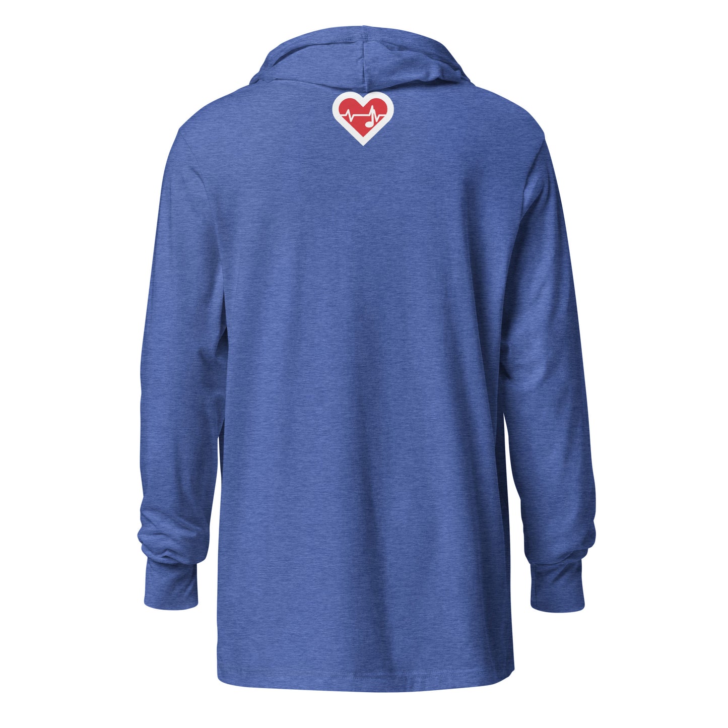 Hugs Are Free Standard Logo Hooded Long Sleeve