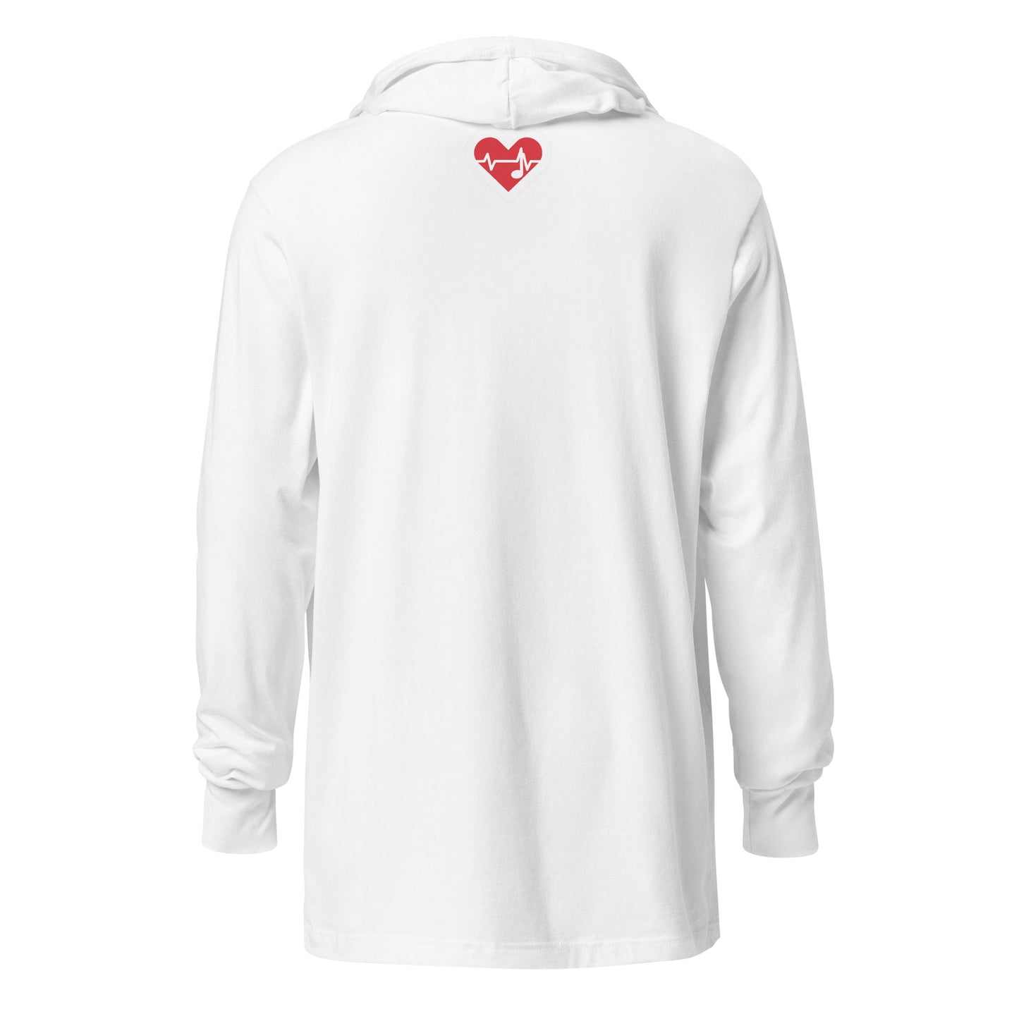 Hugs Are Free Standard Logo Hooded Long Sleeve