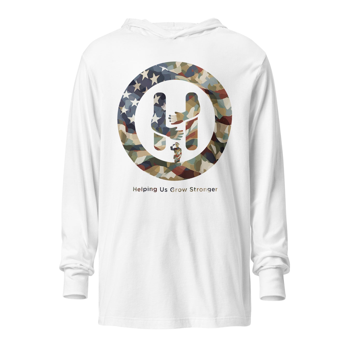 Memorial Day Tribute Hooded Long Sleeve