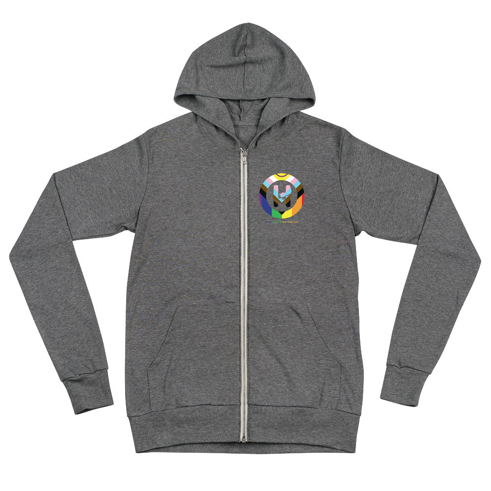 Pride Month Unisex Zip Hoodie