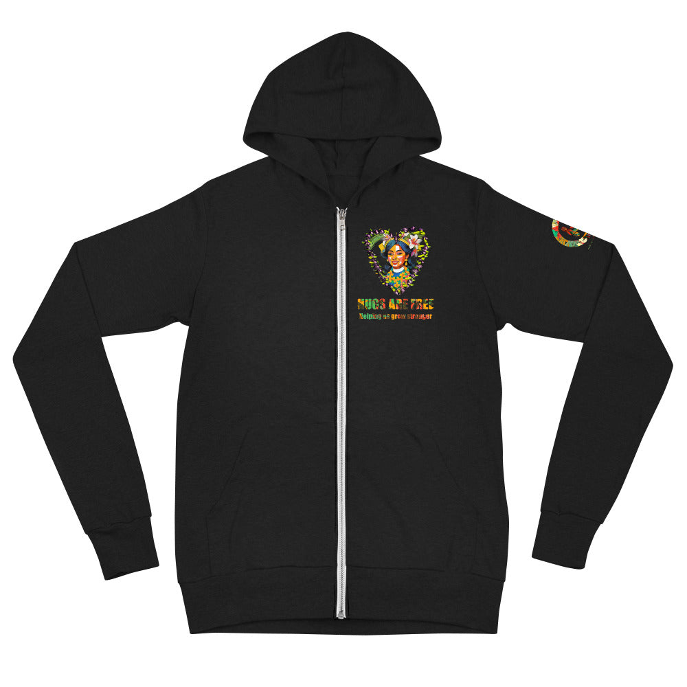 Unity Through Diversity: Unisex Zip Hoodie