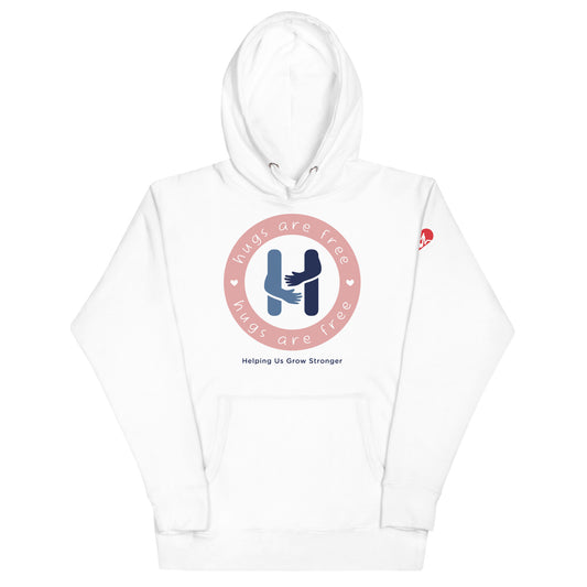 Cozy Embrace: Hugs Are Free Unisex Hoodie