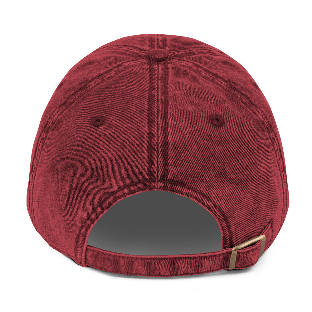 Heartbeat Fatigue Vintage Cotton Twill Hat