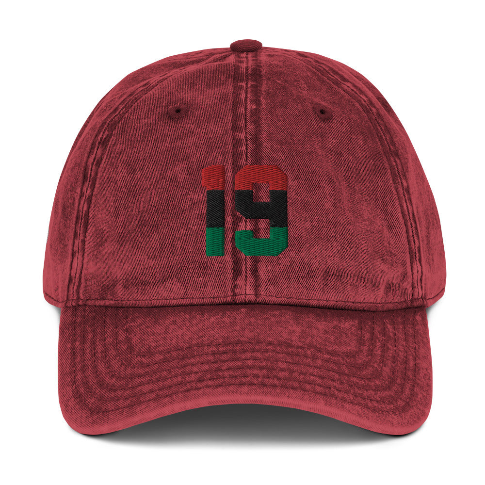 Juneteenth Heritage Twill Hat