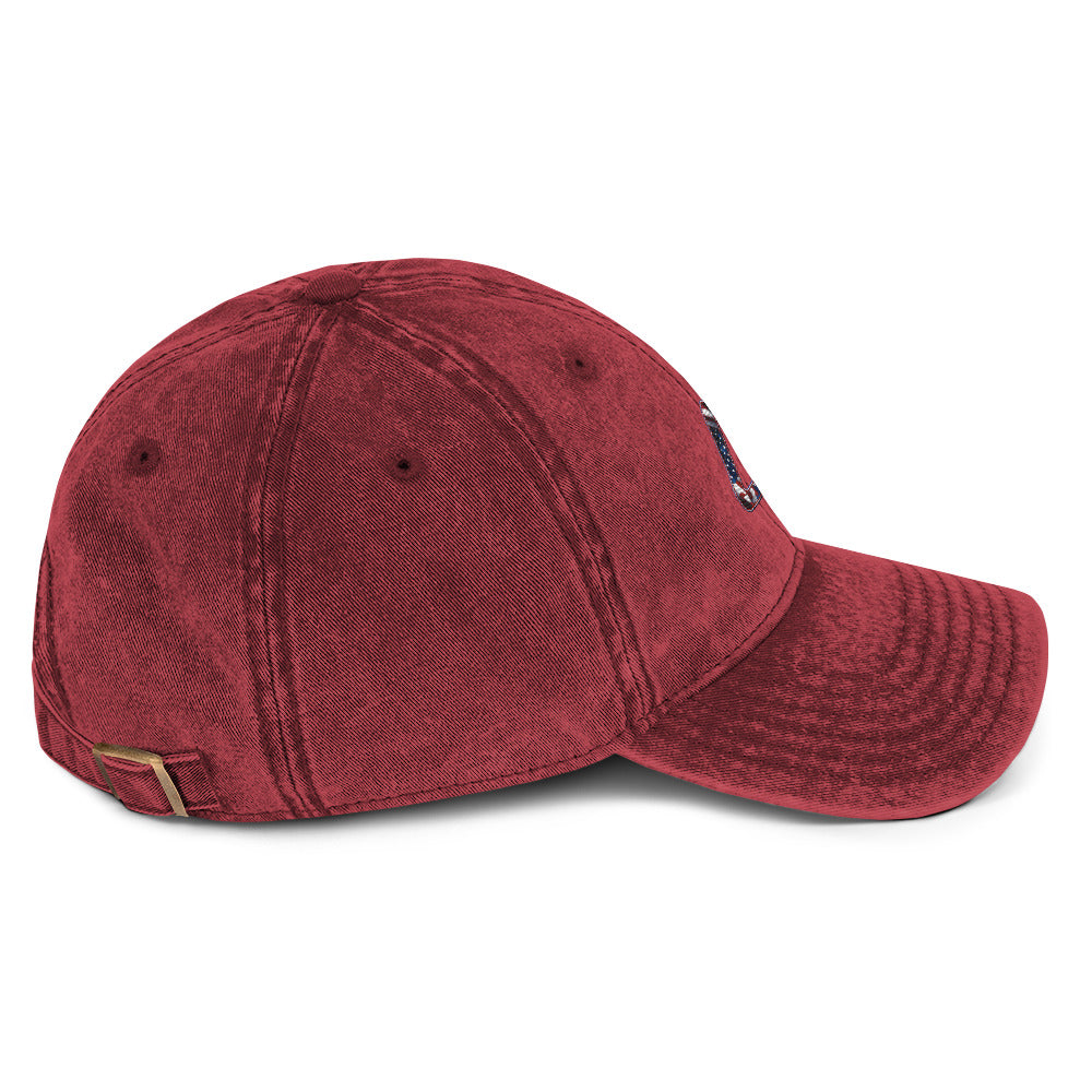 Heartbeat Independence Vintage Twill Cap