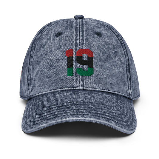 Juneteenth Heritage Twill Hat