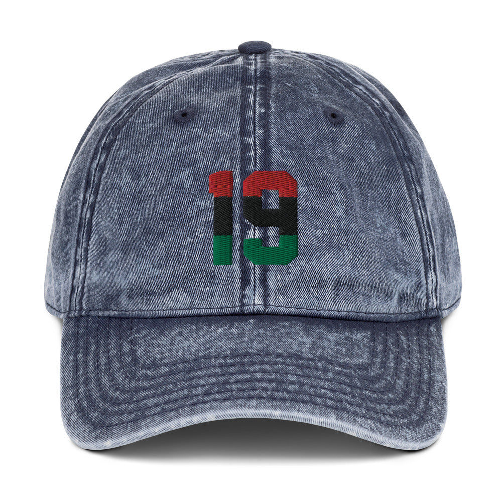 Juneteenth Heritage Twill Hat