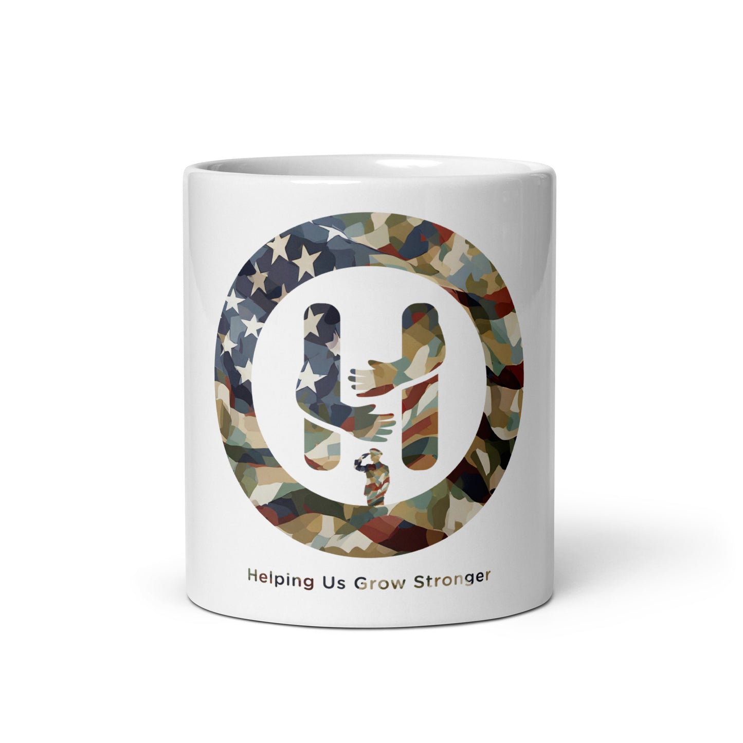 Mug of Valor: Memorial Day White Glossy Mug