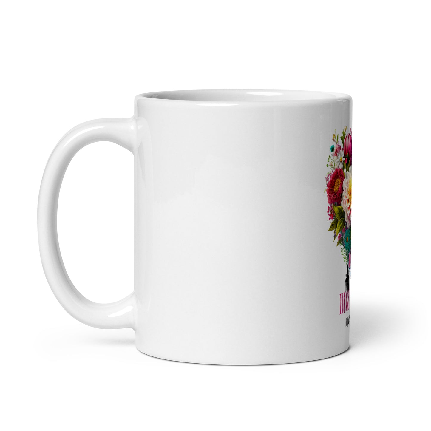 Morning Mommy Love: Celebrating Mothers White Glossy Mug