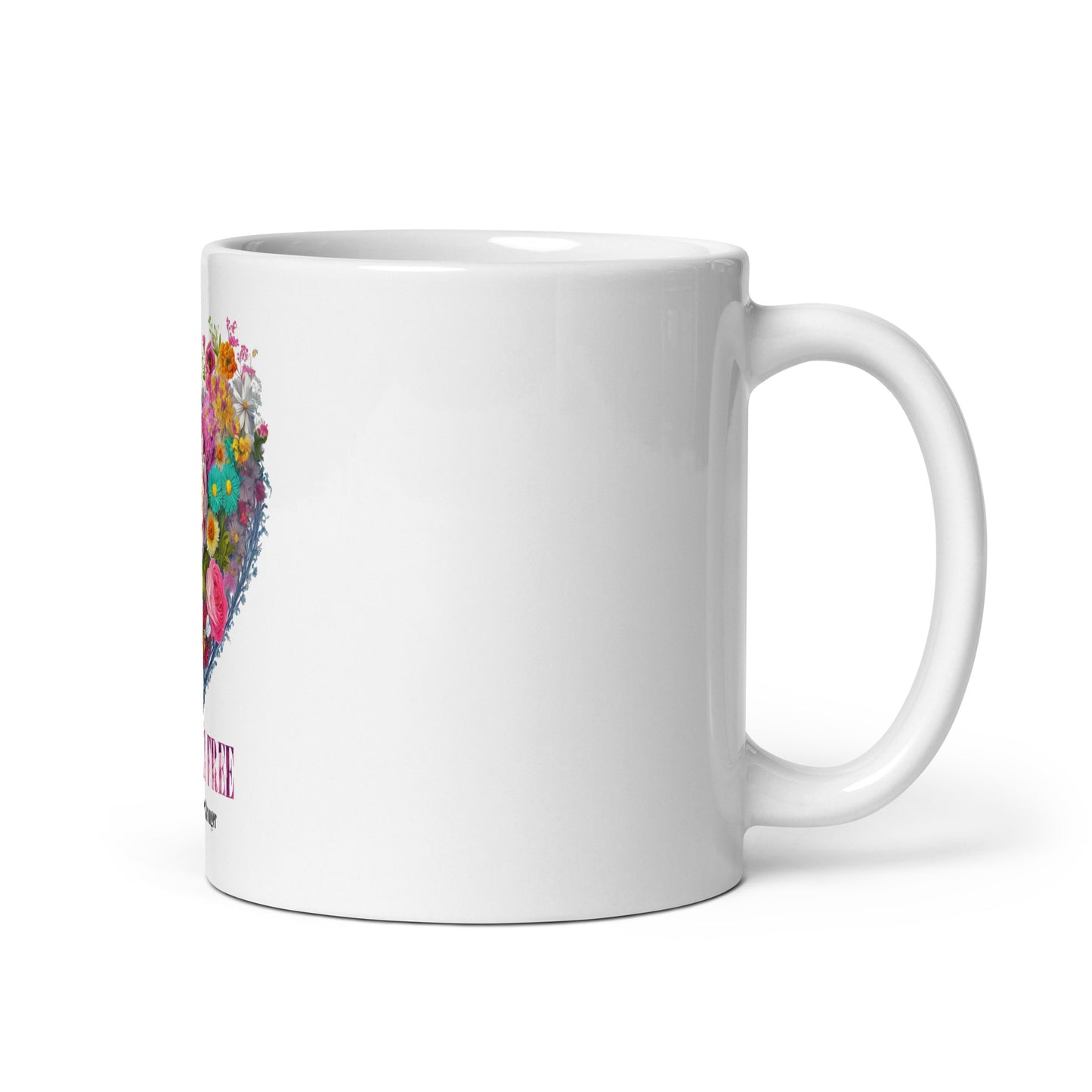 Morning Mommy Love: Celebrating Mothers White Glossy Mug