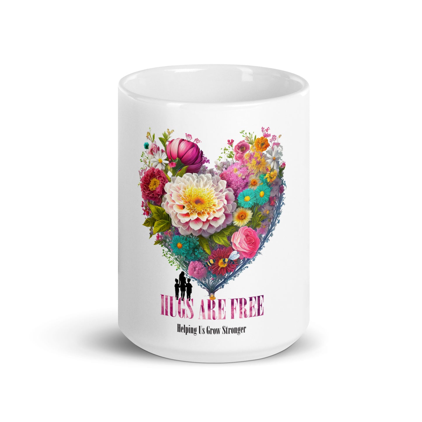 Morning Mommy Love: Celebrating Mothers White Glossy Mug