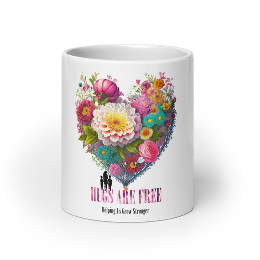 Morning Mommy Love: Celebrating Mothers White Glossy Mug