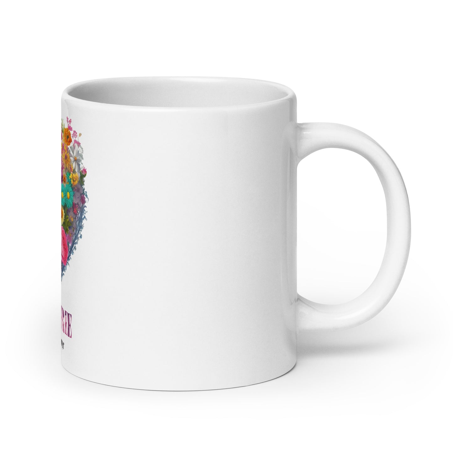 Morning Mommy Love: Celebrating Mothers White Glossy Mug