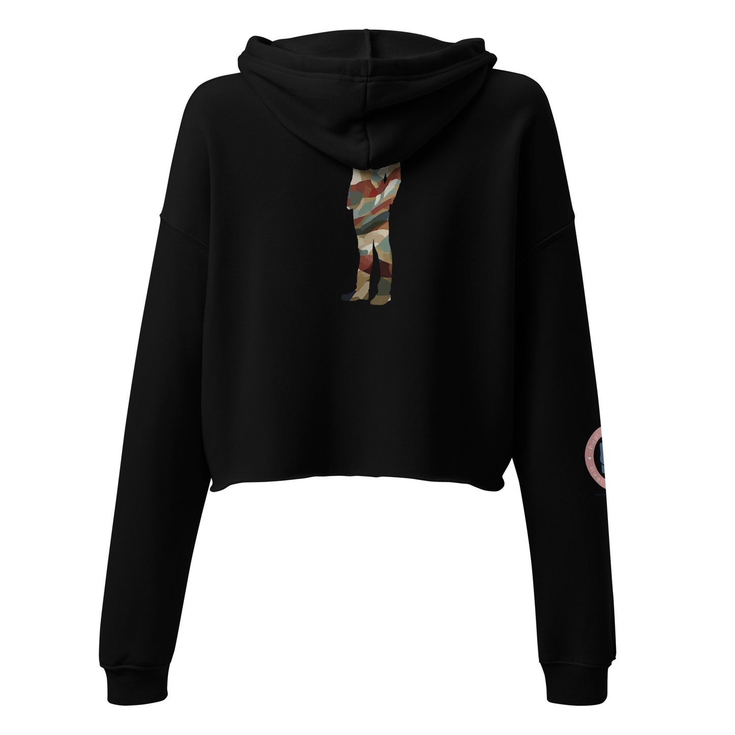 Saluting the Brave: Memorial Day Crop Hoodie