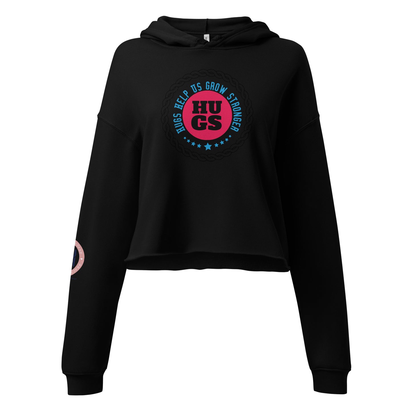 Stylish Links: Hugs Are Free Crop Hoodie