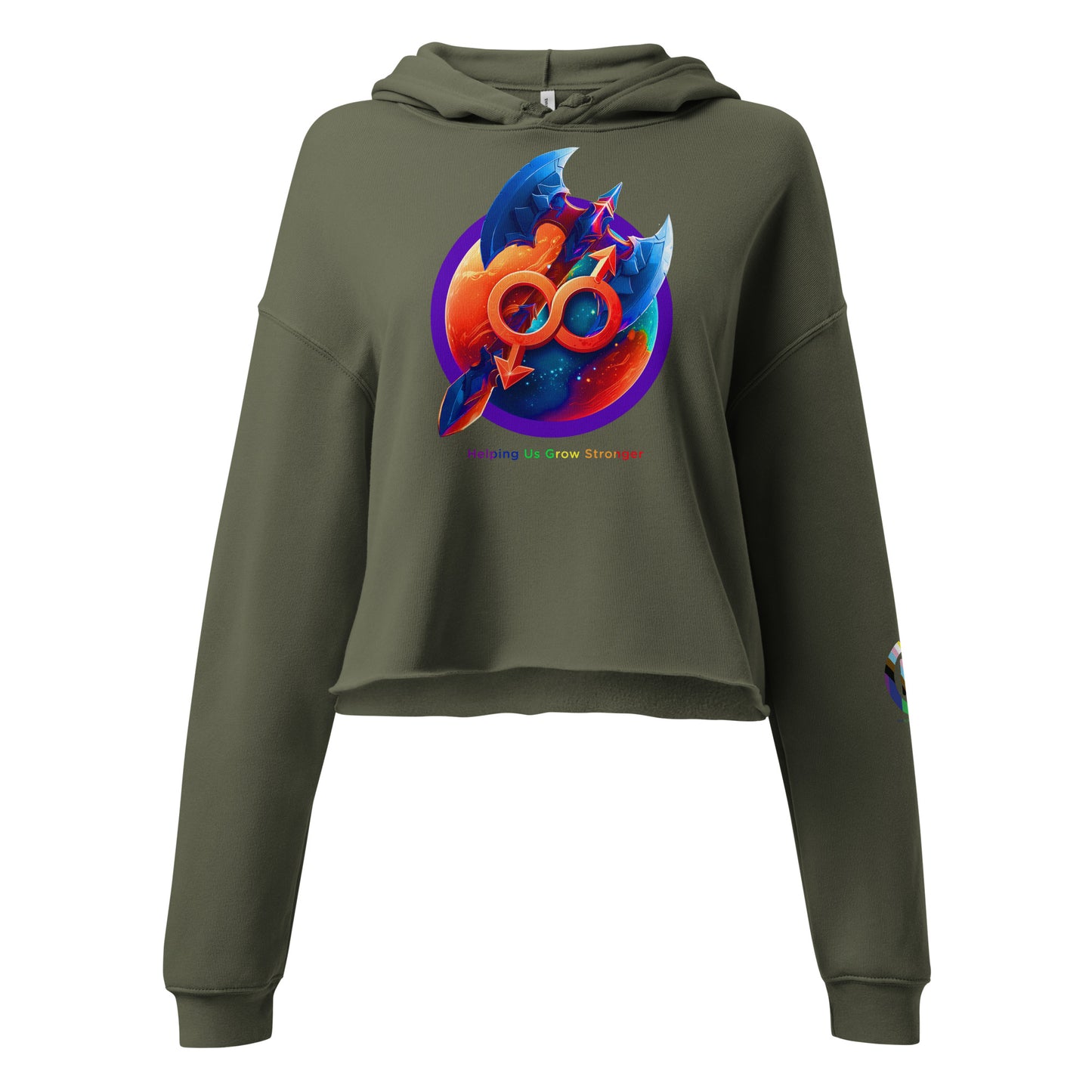 Pride Month Women’s Crop Hoodie